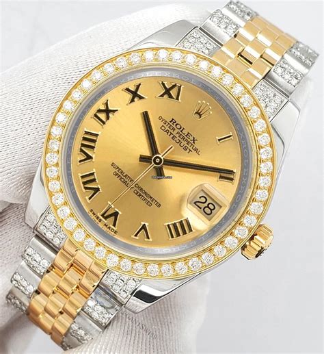 rolex datejust 178273 champagne roman diamond bezel|Rolex Datejust 31 178273 for sale .